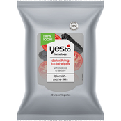 Yes To Tomatoes Detoxifying Facial Wipes, 30 ct.