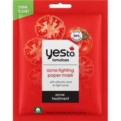 Yes To Tomatoes Acne Fighting Paper Single Use Mask