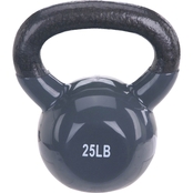 Sunny Health and Fitness Vinyl Coated 25 lb. Kettle Bell