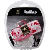 BudBags US Army Camo Earbud Storage Bag with Hang Tag