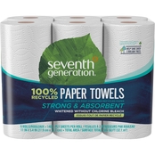 Seventh Generation White Paper Towels 140 Sheets, 2 Ply
