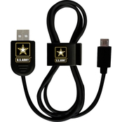 QuikVolt US Army Micro USB Cable with QuikClip