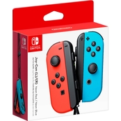 Nintendo Switch Neon Blue and Neon Red Joy-Con Controllers