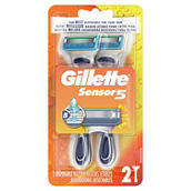 Gillette Sensor5 Men's Disposable Razors 2 ct.