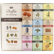 The Gourmet Market Dolfin Belgium Chocolate Bar Gift Box, 27 Chocolates