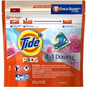 Tide PODS Plus Downy April Fresh HE Turbo Laundry Detergent Pacs 12 Pk.