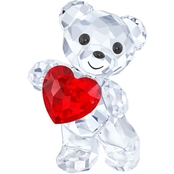 Swarovski Kris Bear, A Heart for You Glass Figurine