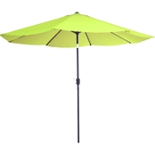 Pure Garden 10 ft. Aluminum Patio Umbrella with Auto Tilt 