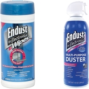 Endust for Electronics Multi-Purpose Duster and Anti-static Pop Up Wipes 2 Pc. Set