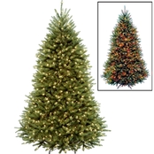 National Tree Company 7.5 ft. PowerConnect Dunhill Fir Tree with Dual Color LEDs