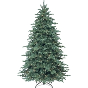 National Tree Company 7.5 ft. Mountain Noble Blue Spruce Tree with Clear Lights