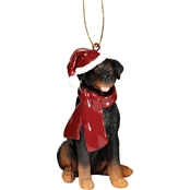 Design Toscano Rottweiler Holiday Dog Ornament Sculpture