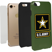 Guard Dog US Army Logo Hybrid Phone Case for iPhone 7/8/SE