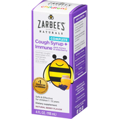 Zarbee's Children's Cough Syrup Plus Immune Support