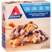 Atkins Advantage Caramel Chocolate Bar 5 pk.