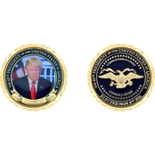 Challenge Coin Trump 45th President Coin