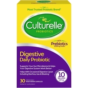 Culturelle Digestive Daily Probiotic Health Capsules 30 ct.