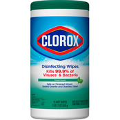 Clorox Fresh Scent Disinfecting Wipes, 75 ct. Canister