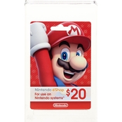 Nintendo Prepaid Card $20