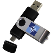 Flashscot NATO Dual Pro 16GB Micro to USB Drive