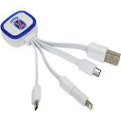 QuikVolt 10th Mountain Division Tri Charge USB Cable with Lightning Adapter