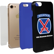 Guard Dog 10th Mountain Division Hybrid Case with Guard Glass for iPhone 7