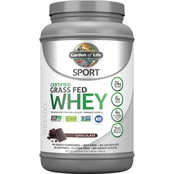 Garden of Life Grass Fed Whey Protein Isolate, Chocolate 2 lb.