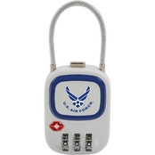 US Digital Media US Air Force Logo TSA Combination Lock