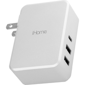 iHome Macbook Pro Type C Wall Charger with 2 USB Ports