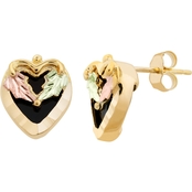 Landstrom's Black Hills Gold 10K Butterfly Earrings