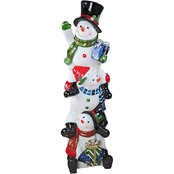Design Toscano SnowBro Illuminated Snowman Holiday Statue