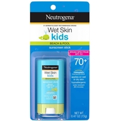 Neutrogena Wet Skin Kids Water Resistant SPF 70 Sunscreen Stick
