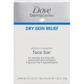 Dove DermaSeries Gentle Cleansing Face 2 Bar
