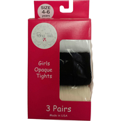 Pony Tails Little Girls/Girls Opaque Tights 3 pk.