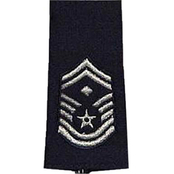 Air Force Senior Master Sergeant With Diamond Male Shoulder Marks