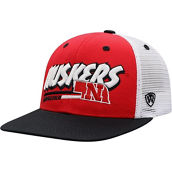 Youth Top of the World Scarlet/Black Nebraska Huskers Century Snapback Hat