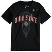 Nike Youth Black Ohio State Buckeyes Lacrosse Performance T-Shirt