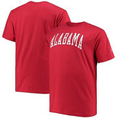 Champion Men's Crimson Alabama Crimson Tide Big & Tall Arch Team Logo T-Shirt