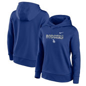 Women's Nike Royal Los Angeles Dodgers Club Angle Performance Pullover Hoodie