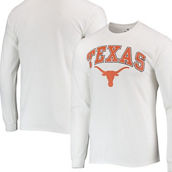 Men's Fanatics Branded White Texas Longhorns Campus Long Sleeve T-Shirt