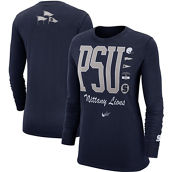 Women's Nike Navy Penn State Nittany Lions Team Pennants Long Sleeve T-Shirt