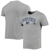 Men's League Collegiate Wear Heathered Gray Penn State Nittany Lions Upperclassman Reclaim Recycled Jersey T-Shirt