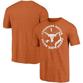 Men's Fanatics Branded Heathered Texas Orange Texas Longhorns Hometown Tri-Blend T-Shirt
