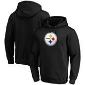 Men's Fanatics Branded Black Pittsburgh Steelers Team Logo Pullover Hoodie
