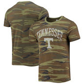 Men's Alternative Apparel Camo Tennessee Volunteers Arch Logo Tri-Blend T-Shirt