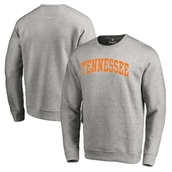 Men's Fanatics Branded Gray Tennessee Volunteers Basic Arch Sweatshirt
