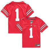 Preschool Nike #1 Scarlet Ohio State Buckeyes Untouchable Football Jersey