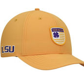 Black Clover Men's Gold LSU Tigers Nation Shield Snapback Hat