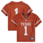 Preschool Nike #1 Texas Orange Texas Longhorns Untouchable Football Jersey
