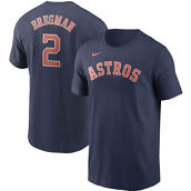 Men's Nike Alex Bregman Navy Houston Astros Name & Number T-Shirt